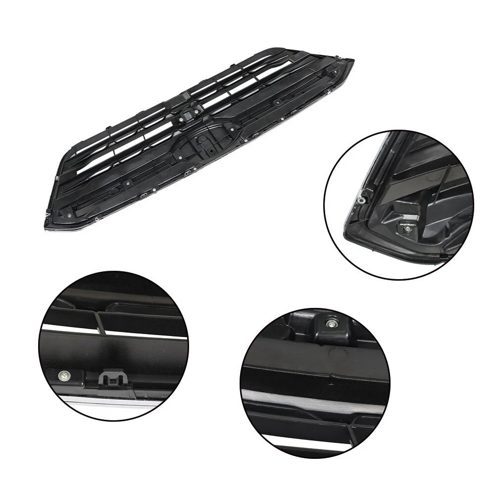 Front Grille Assembly for Subaru Outback (2020-2022) Black with Chrome