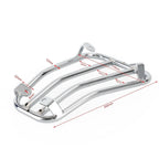 Chrome Floor Board Luggage Carry Support Rack for Vespa Primavera Sprint 125 (2014–2023)