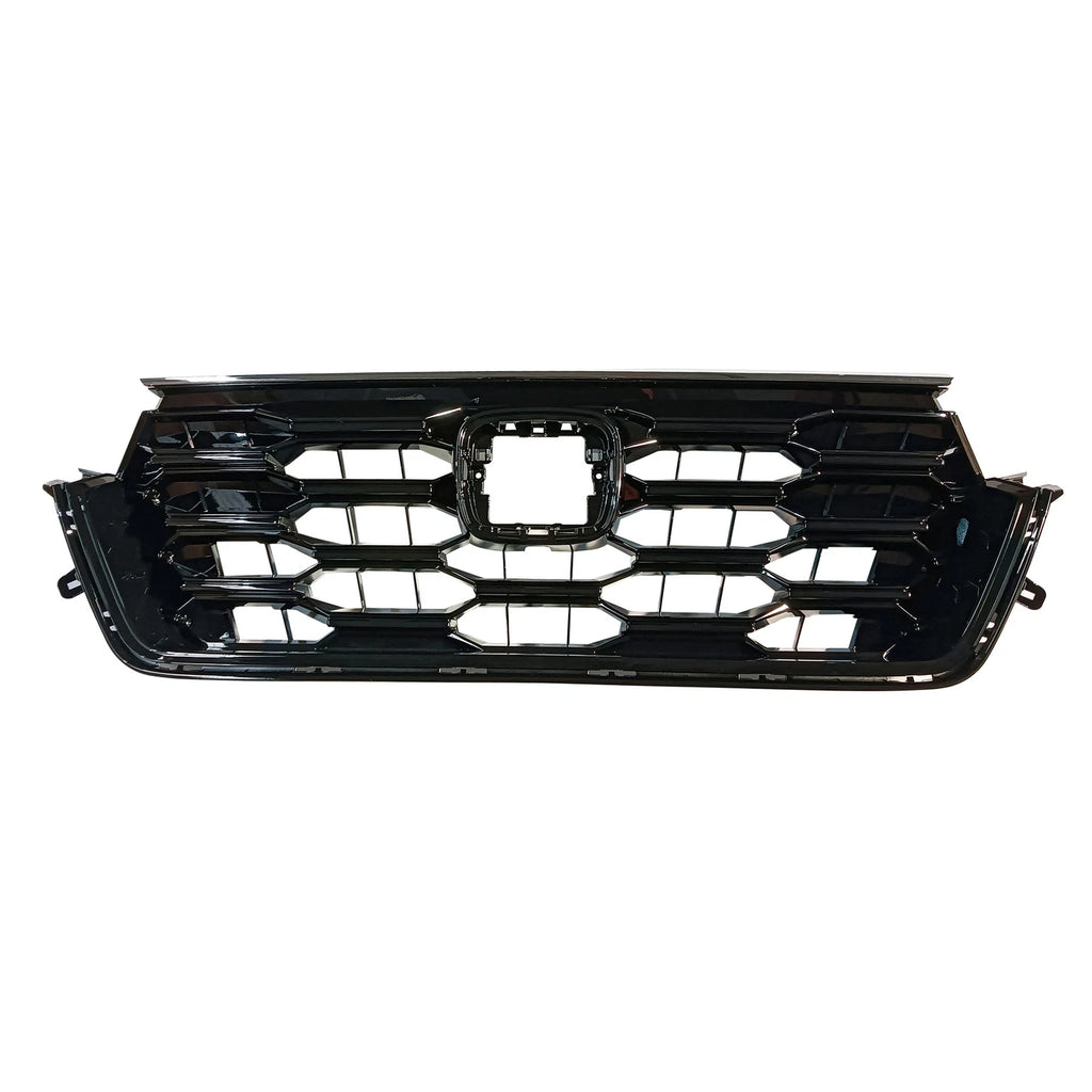 Gloss Black Honeycomb Front Upper Grille for Honda CRV (2023–2024)