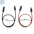 1 Pair 3 Feet Solar Panel Extension Cable 10 AWG for Universal Use