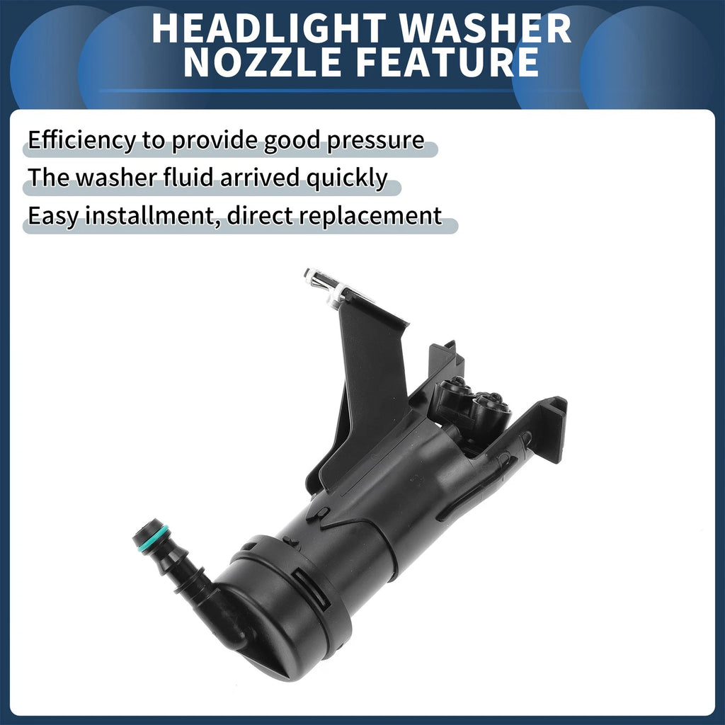 Front Passenger Side Headlight Washer Nozzle for Nissan Teana (2003–2013) No. 28641JN00A