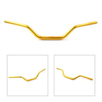 1 1/8" Mid Handlebar Fat Bars for Dirt Pit Bike Motorcycle ATV MX Gold