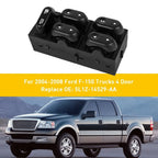 Master Power Window Switch for Ford F150 2004–2008 4 Door Trucks