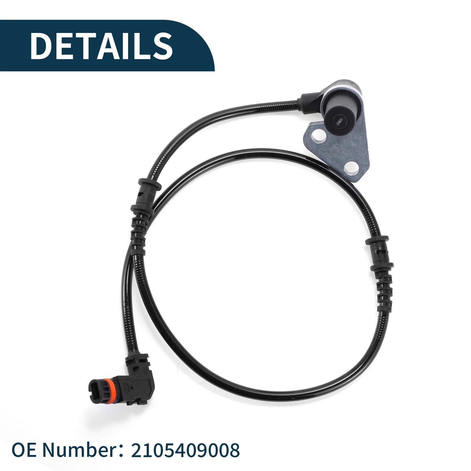 ABS Wheel Speed Sensor No. 2105409008 for Mercedes-Benz E420 (1997–1997)