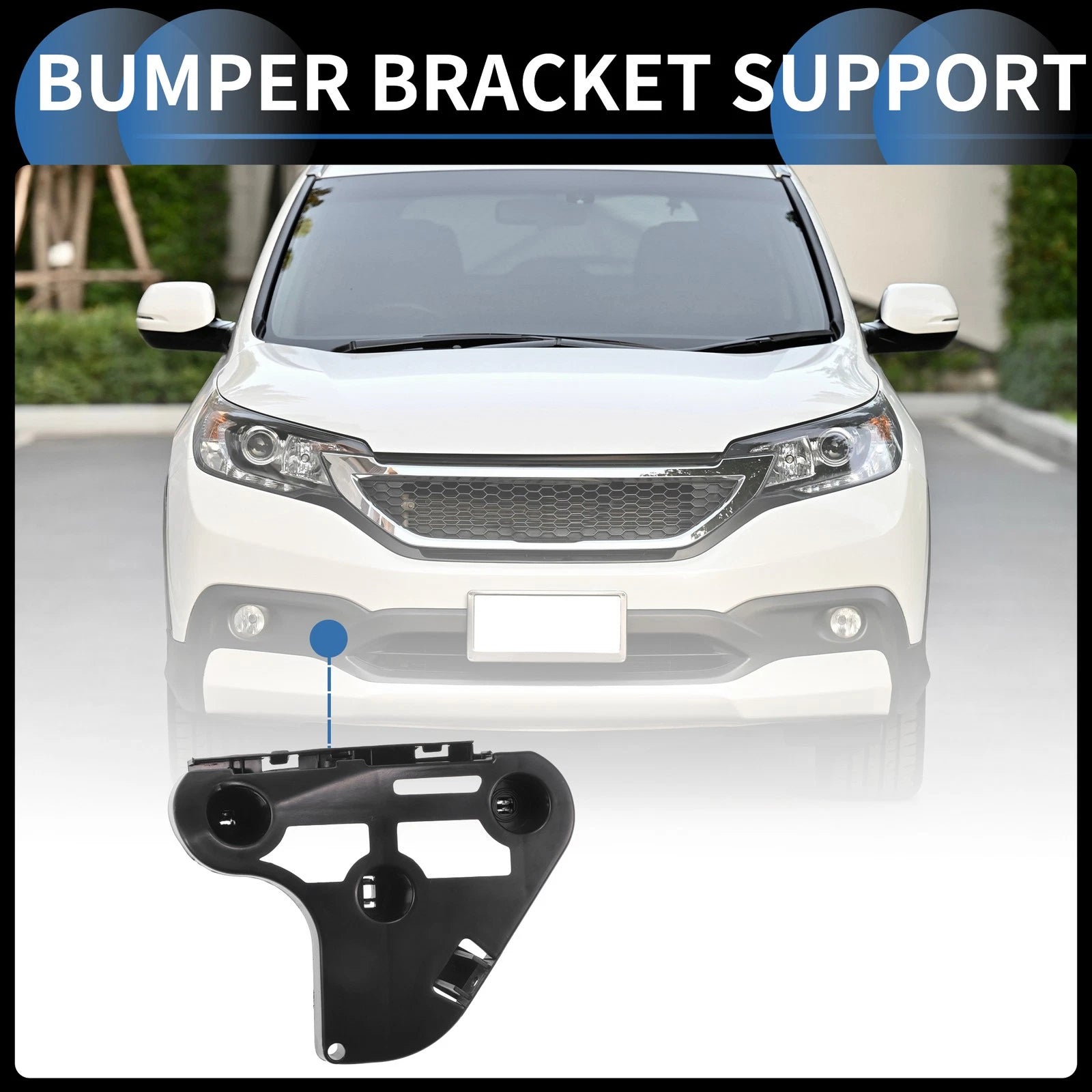 1 Pc Left Front Bumper Support Bracket No. 521160C050 for Toyota Tundra (2007–2014)