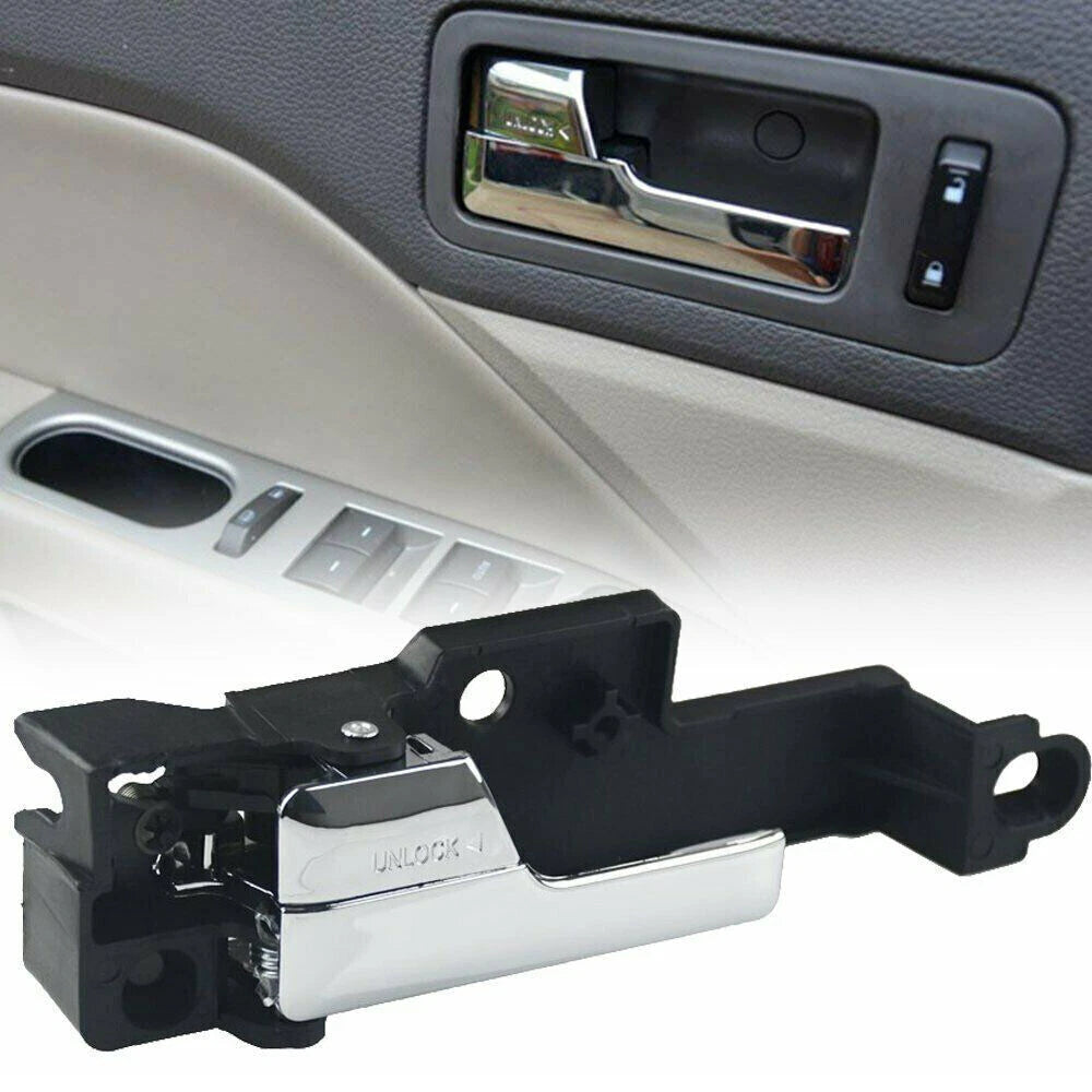 Interior Door Handle Front Left Chrome for 2006-2012 Ford Fusion (2006-2012)