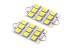 LED Bulbs 44mm SML9 Cool White 6000K Replacement for Pair Diode Dynamics (—)