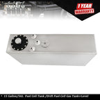 15 Gallon Slim Aluminum Race Drift Fuel Cell for Universal Applications