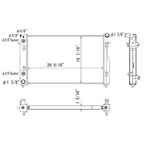 Replacement Plastic/Aluminum Radiator
