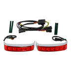 Saddlebag LED Run Brake Turn Light Red Lens for Harley Electra Glide (2014–2024)