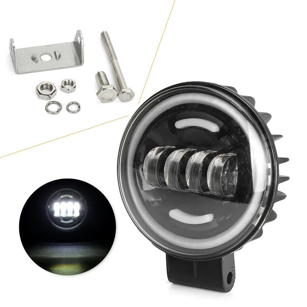 35W 6000K LED Fog Lights for Jeep Wrangler