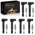 6X Ignition Coil & Spark Plug Pack for Honda Odyssey Accord Acura CL TL (1995–2006) UF242