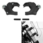 Set of 4 Windscreen Windshield Clamps for Harley Dyna V Rod Sportster (49mm)
