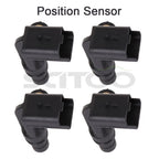 4X Camshaft Position Sensor for Mini Cooper Countryman (2011–2016) 13627588095