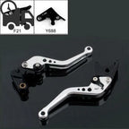 Short Brake Clutch Levers for Yamaha YZF 1000 R1 (1999–2001) Silver