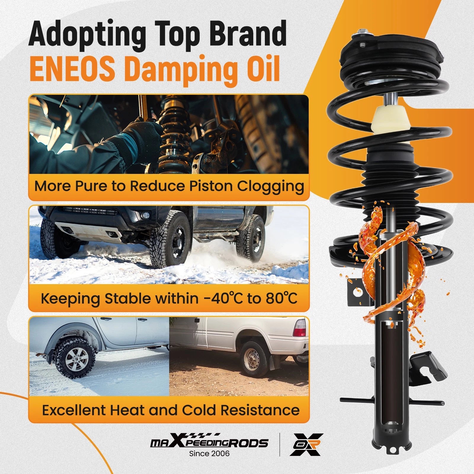 Set of 4 Suspension Struts Assembly for Nissan Sentra 2007-2012