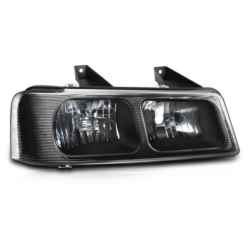 Right Side Headlight Lamp for Express Savana 1500-4500 (2003–2024) Black