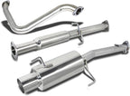 4" Tip Muffler Catback Exhaust System for Honda Prelude (1992–1996)