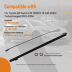 Racing Style Side Skirts for Toyota GR Supra (2020–2024) Carbon Black