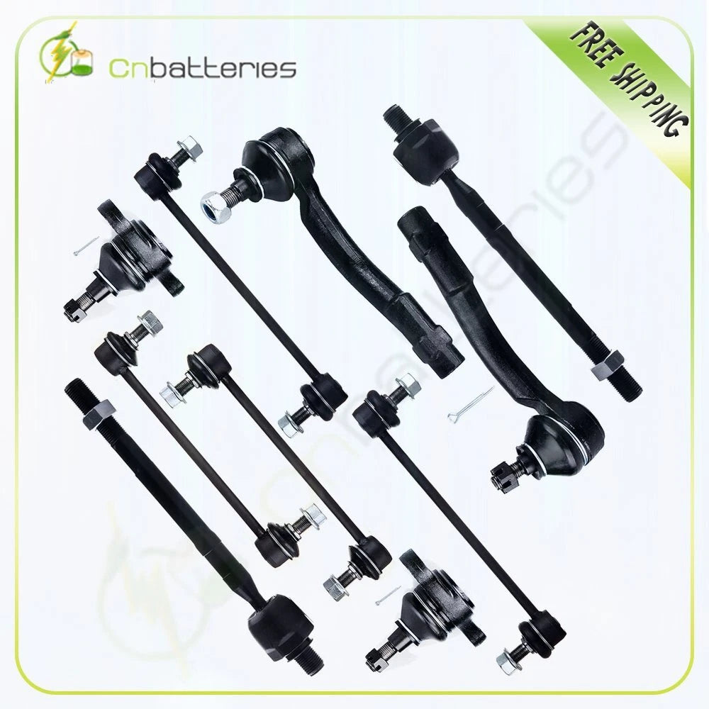 10PCS Suspension Tie Rod Sway Bar Ball Joint for KIA Sportage (2005–2010)