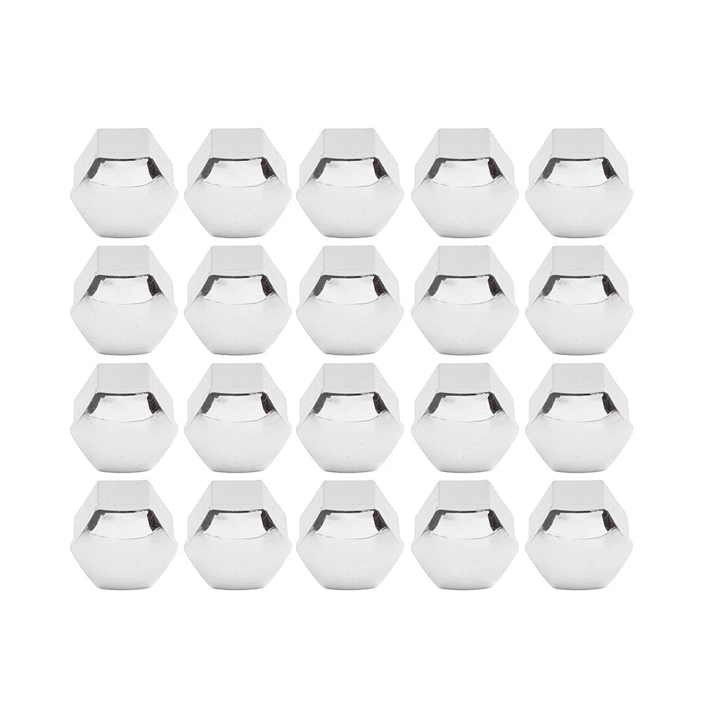 20Pcs 17mm Wheel Lug Nut Bolt Cover Caps with Removal Tool for Universal Fit