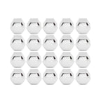 20Pcs 17mm Wheel Lug Nut Bolt Cover Caps with Removal Tool for Universal Fit