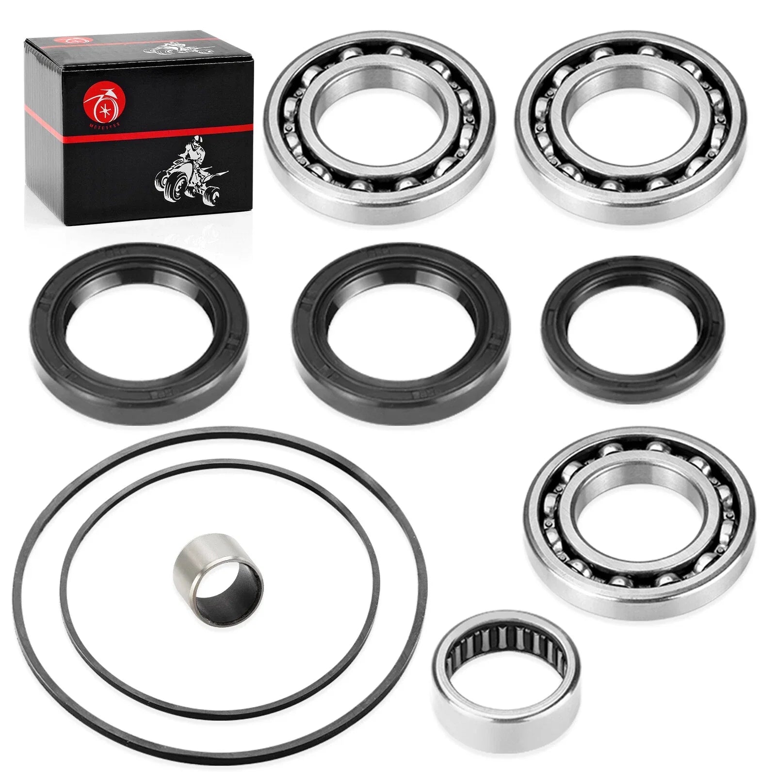2 x Front Differential Bearing Seal Kit for Polaris Ranger (2007–2012)
