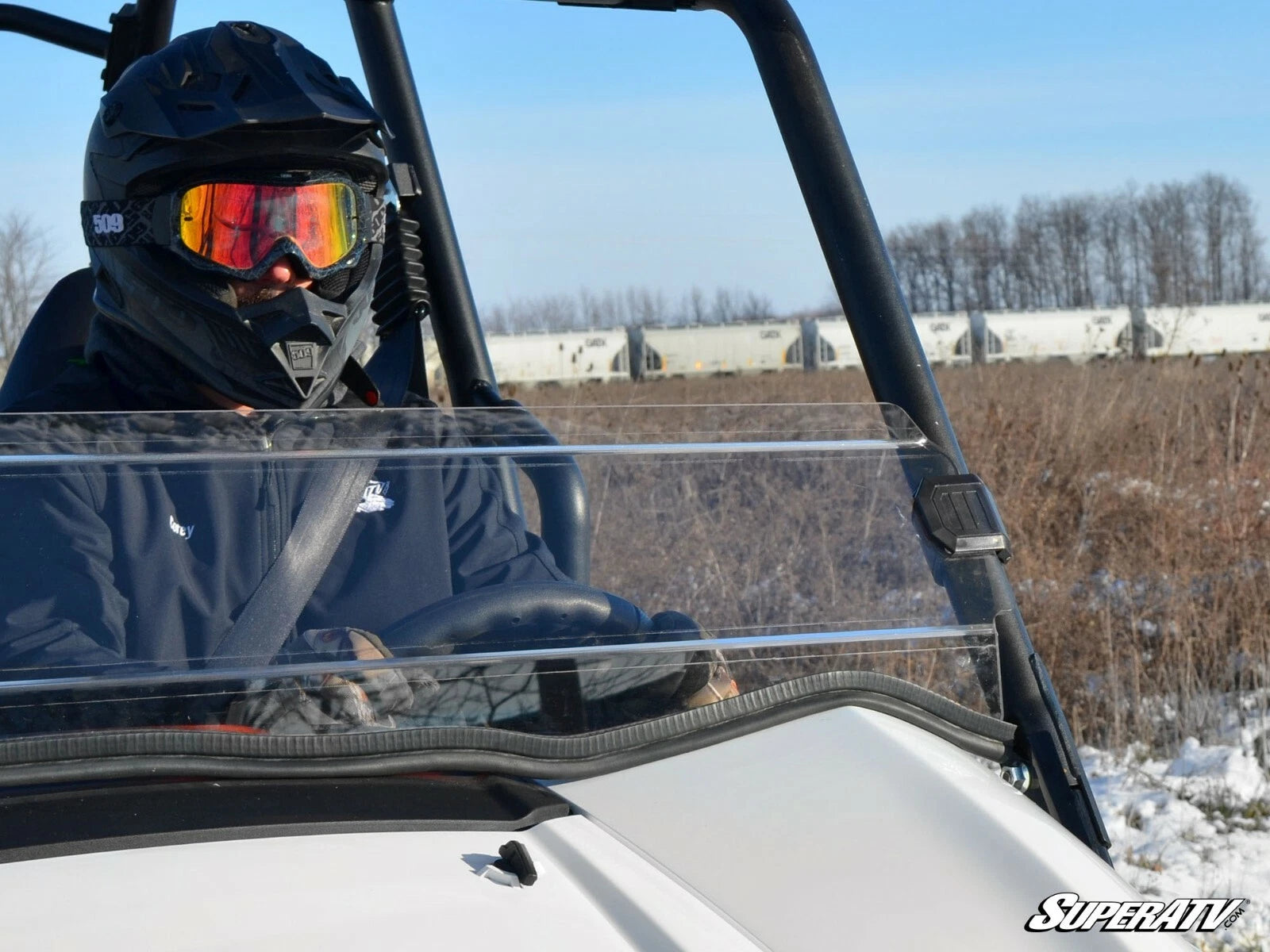 Clear Half Windshield for Kawasaki Teryx 4 800 (2016–2023)