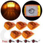 5x LED Cab Marker Roof Lights for Kenworth Peterbilt
