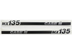 Decal Set for Case IH MX135 Tractor (Straight Version)