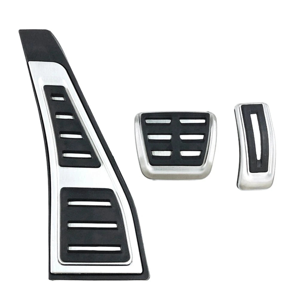 RHD Foot Rest Brake Accelerator Pedal Covers for Audi A4 S4 A5 Q7 (2000–2023)