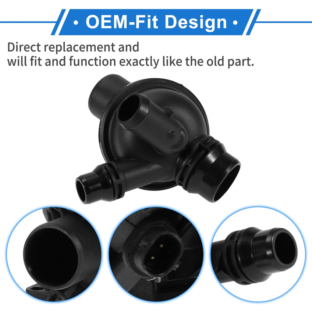 Thermostat Housing for BMW 740i 740Li (2011–2012) 11538671517 11537580627