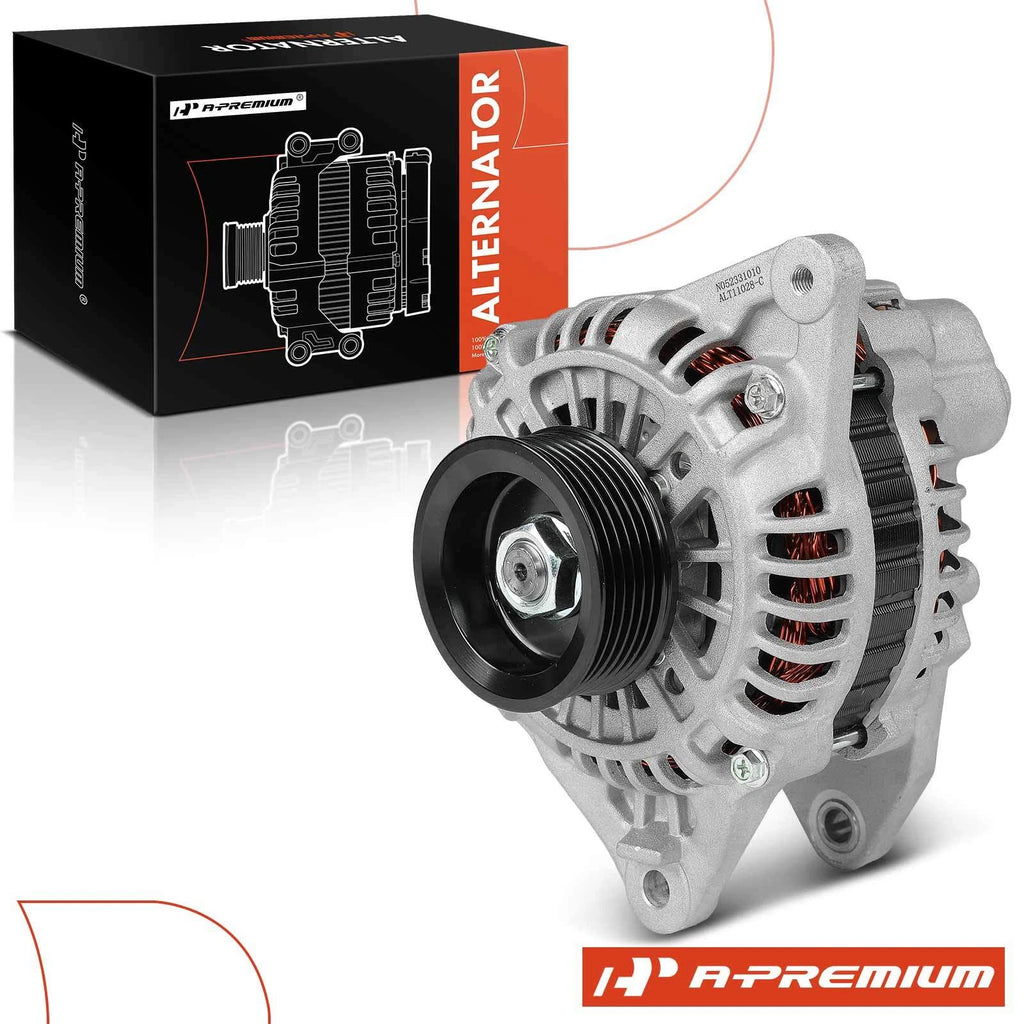 Alternator for Mitsubishi Outlander (2003–2004) 2.4L 90A 6-Grooves