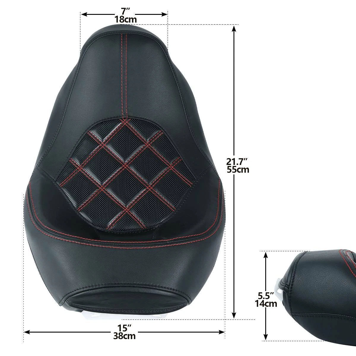 Driver Pillion Seat for Harley Touring Electra Street Glide Road King (2009–2023)