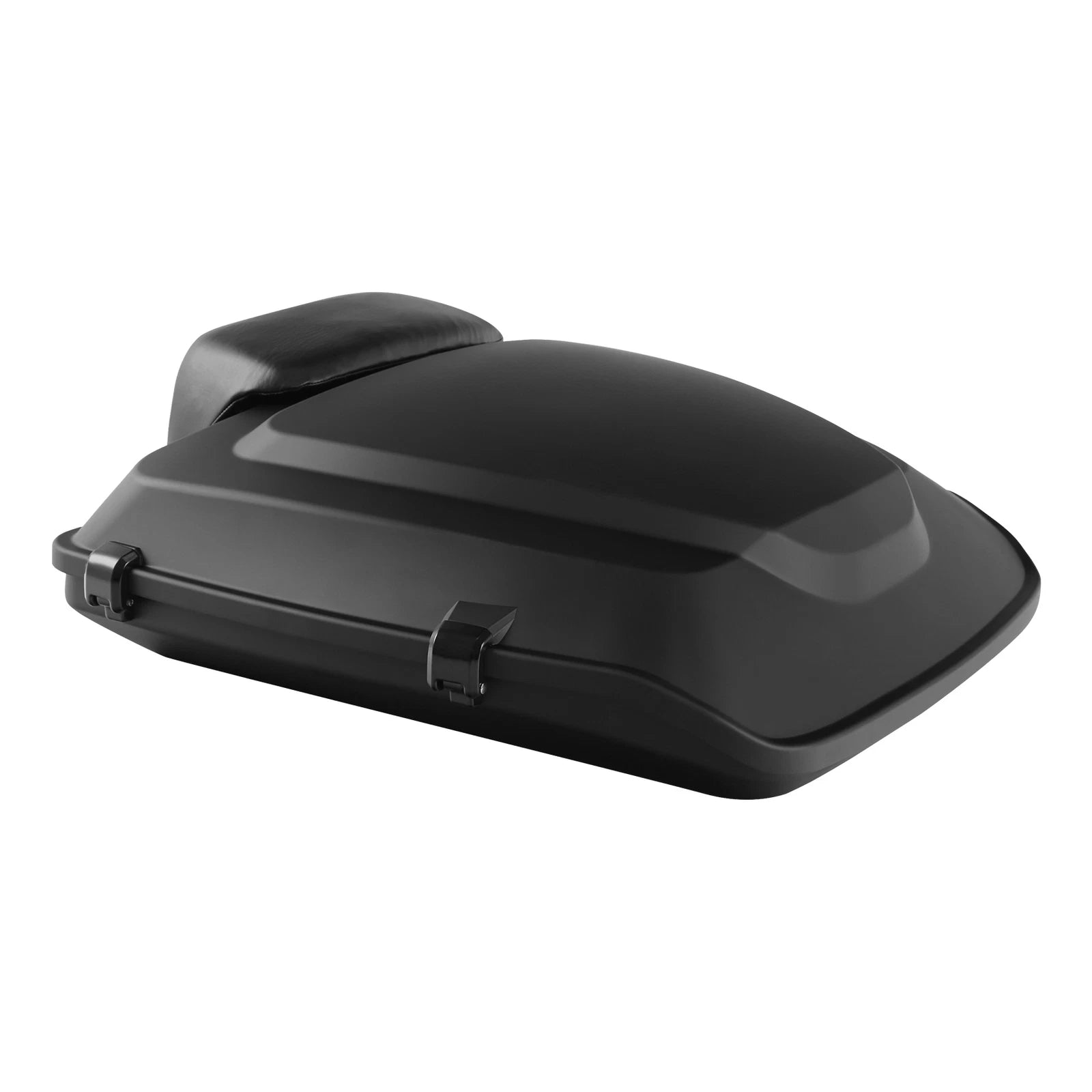 Matt Black Razor Trunk Backrest Mount Rack for Harley Road Glide (2014–2025)