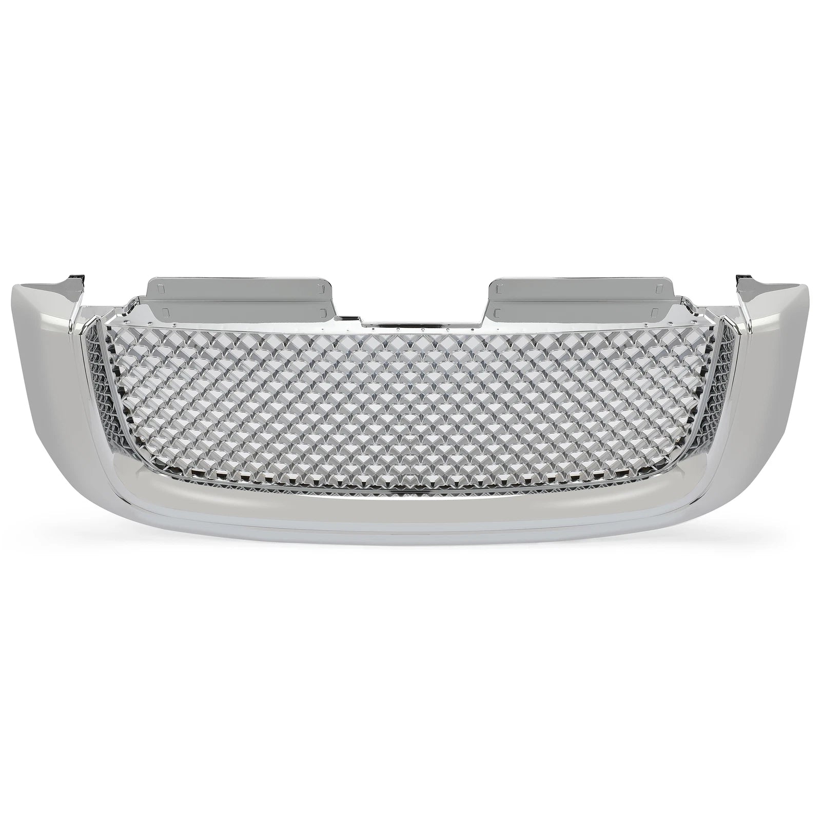 Chrome Luxury Mesh Front Upper Hood Bumper Grille for GMC Envoy (2002–2008)