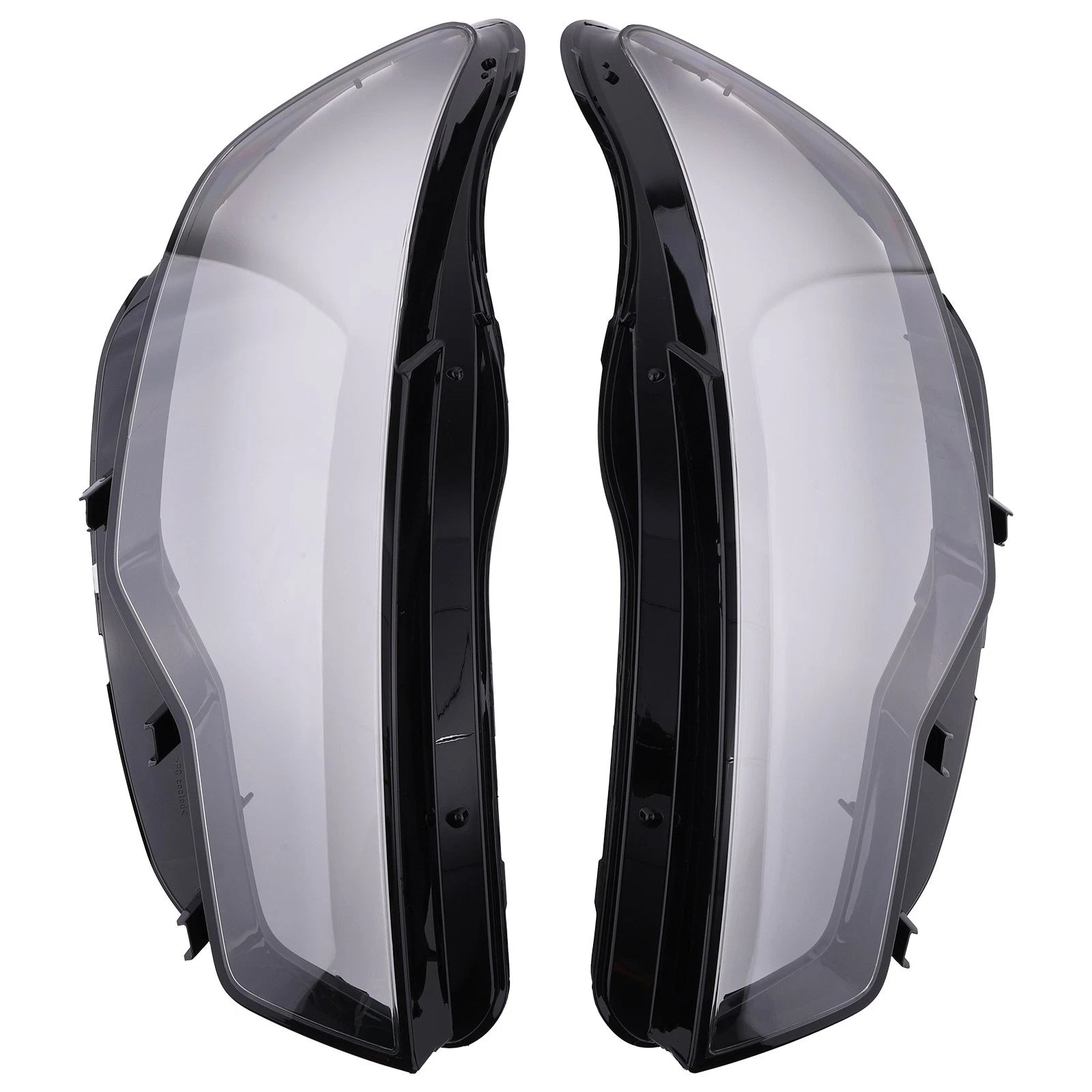 Headlight Lens Cover Pair for Audi A6 C7 (2011–2015) Left and Right