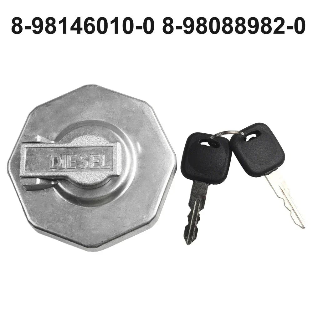 Fuel Tank Cap with Keys for Isuzu ELF NPR NQR NQR75 4HK1