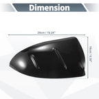 1 Pair Rearview Mirror Cover Cap Gloss Black for Mercedes-Benz C S-Class (2015–2021)