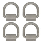 Set of 4 Heavy Duty Weld-On Forged D Rings for Automotive Use