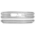 Premium FX 2pc Chrome ABS Grille Molding for 2016-2018 GMC Sierra 1500 SLE/Base