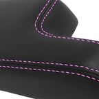 Center Console Armrest Cover for Honda Fit (2015–2019) Pink Stitch