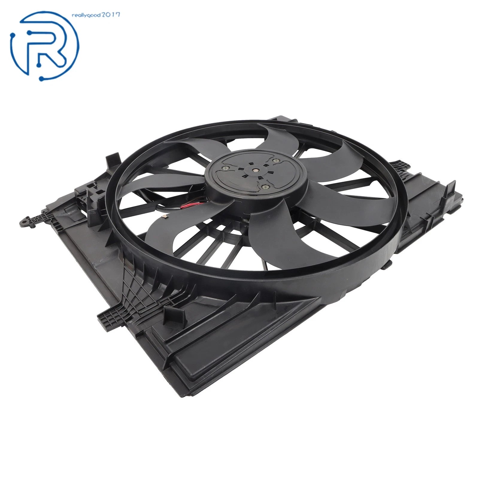 Radiator Cooling Fan for Mercedes CLS450 GLC43 AMG GLC300 E350 E450 (2017–2023)