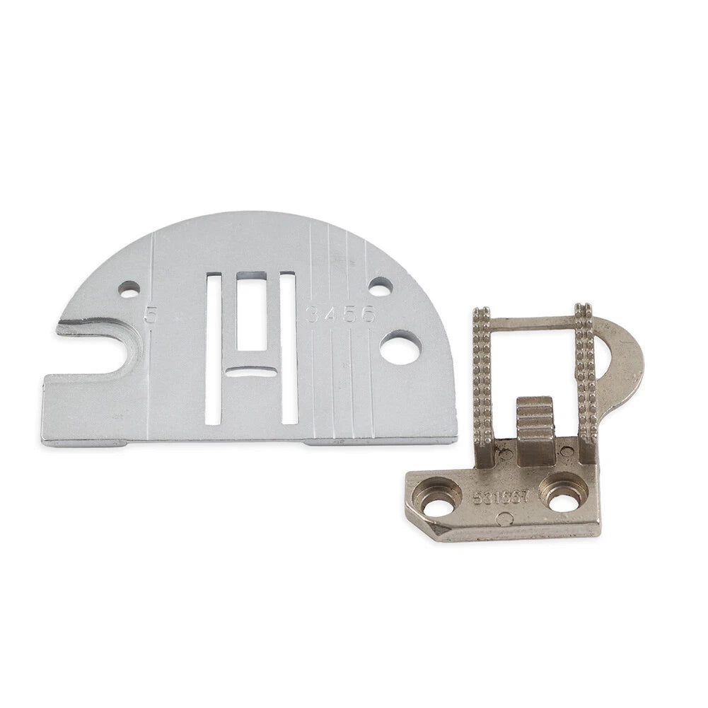 Needle Plate + Feed Dog for Singer 1812 2303 3102 4325 6012 966 (1970–2023)