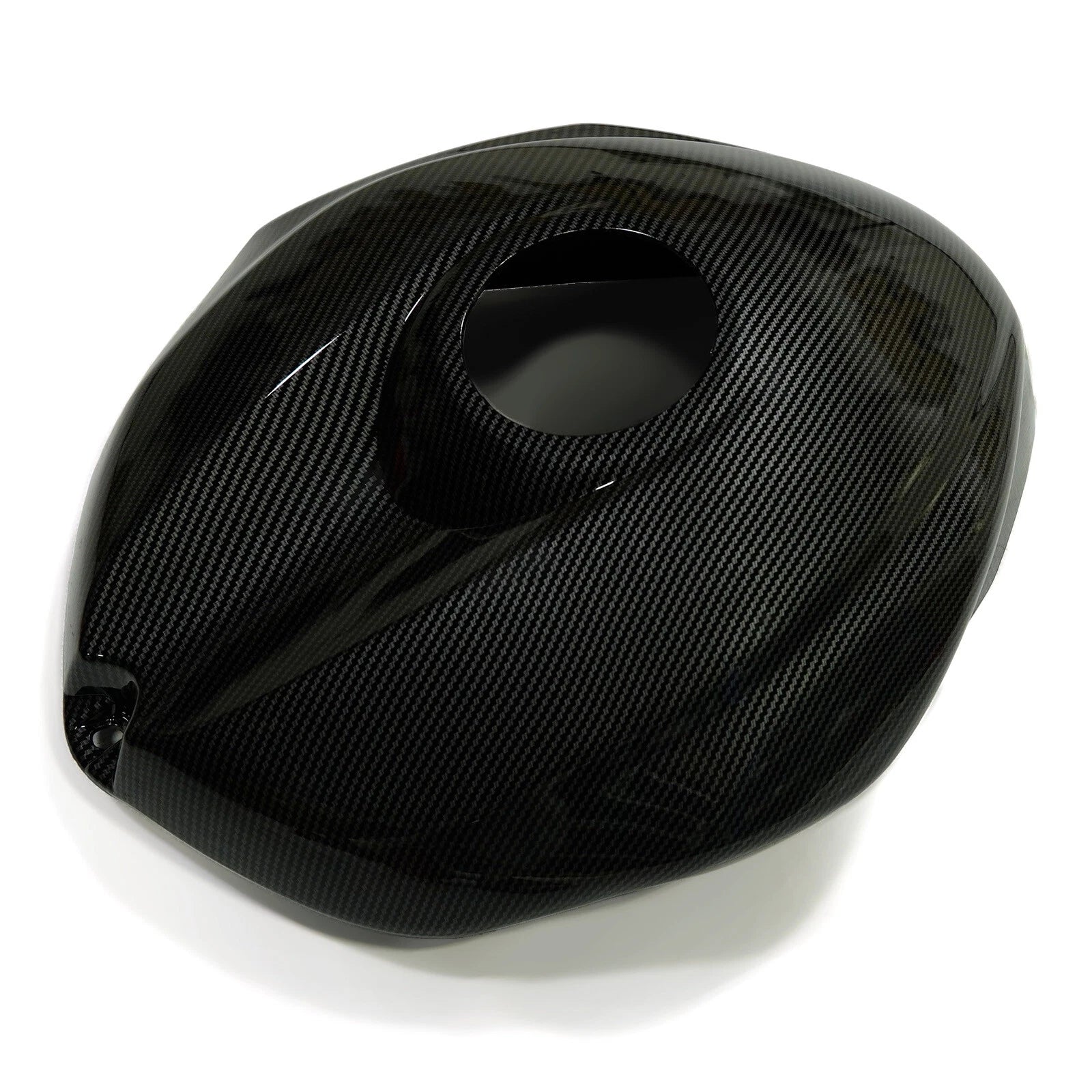 Carbon Fiber Gas Fuel Tank Cover for Yamaha YZF R6 (2008–2016)