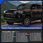 Positive Negative Battery Terminal Kit for Toyota 4Runner, Corolla, Lexus 