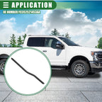 Front Right Window Belt Weatherstrip for Ford F-250 (1999–2016) Black