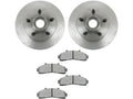 Front Brake Pad and Rotor Kit for Mazda B2300 RWD (2001–2002) HX186RC