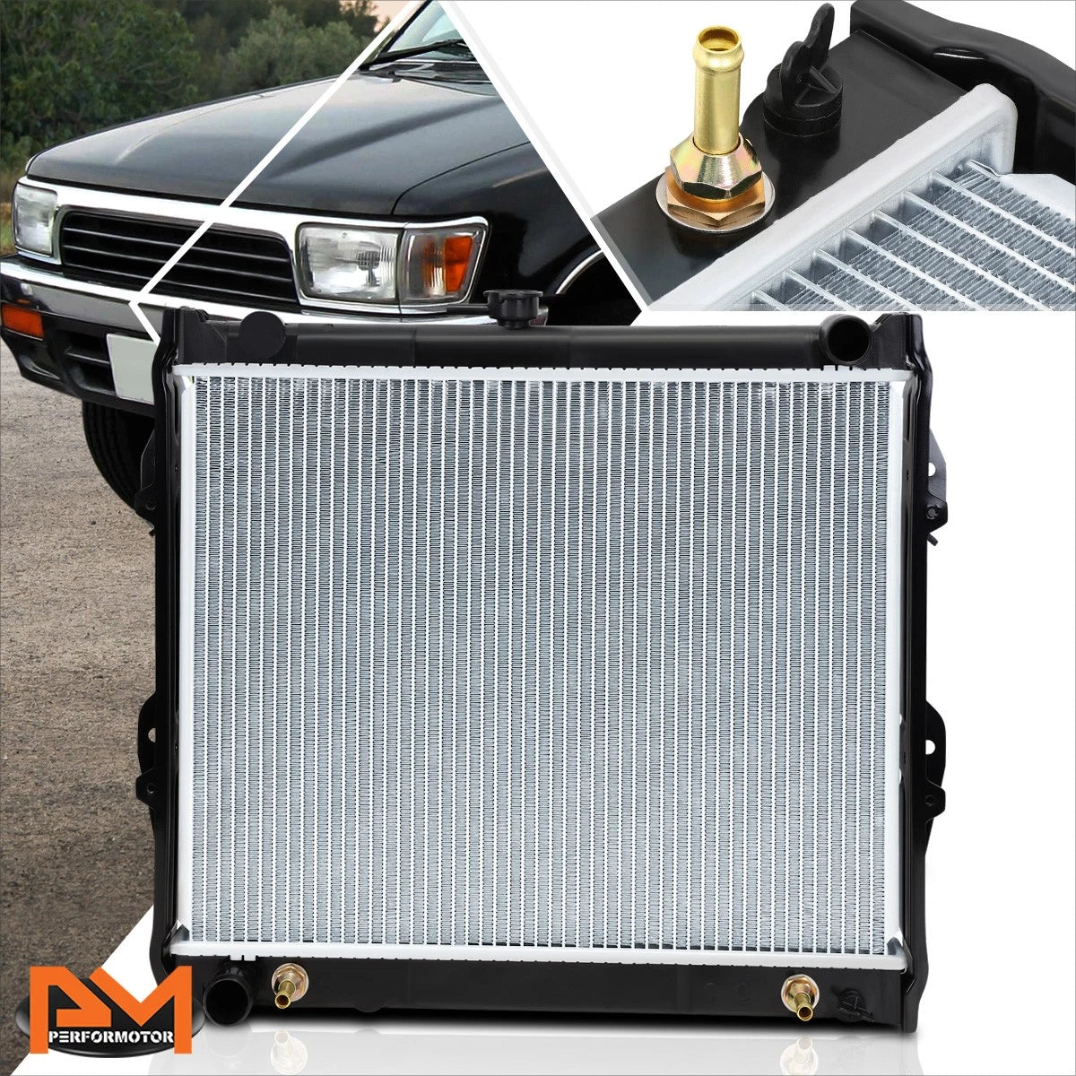 Aluminum Core Radiator for Toyota 4Runner/Pickup 1984–1995 DPI-945