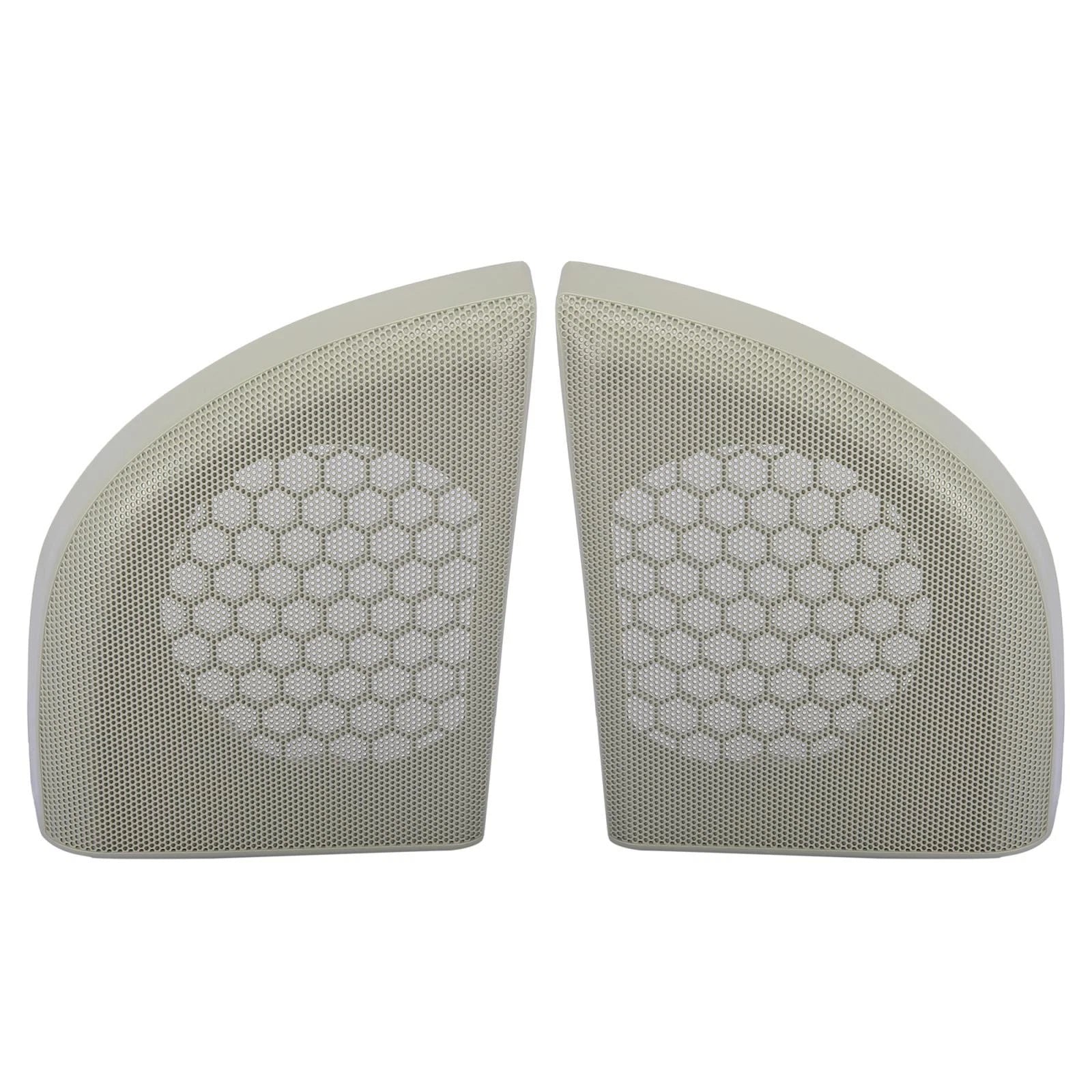 Pair Speaker Cover Trim Grille Gray A20372703889051 for Mercedes-Benz 